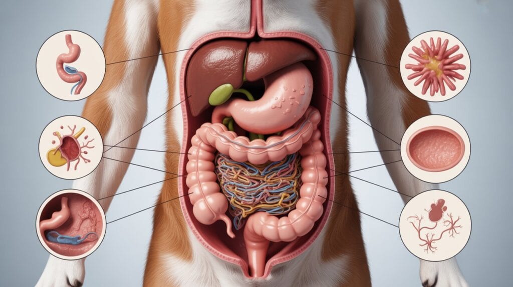 gut in dog
