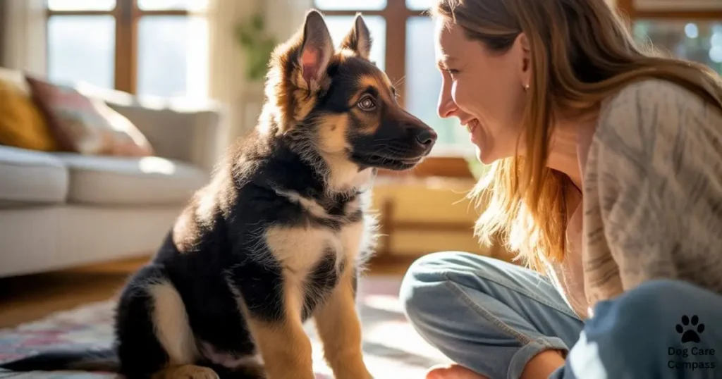 German Shepherd puppy temperament and behavior