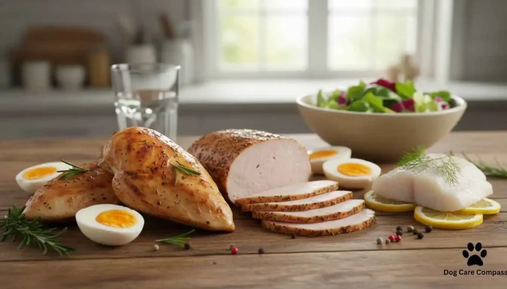 lean protein foods for diabetic dogs