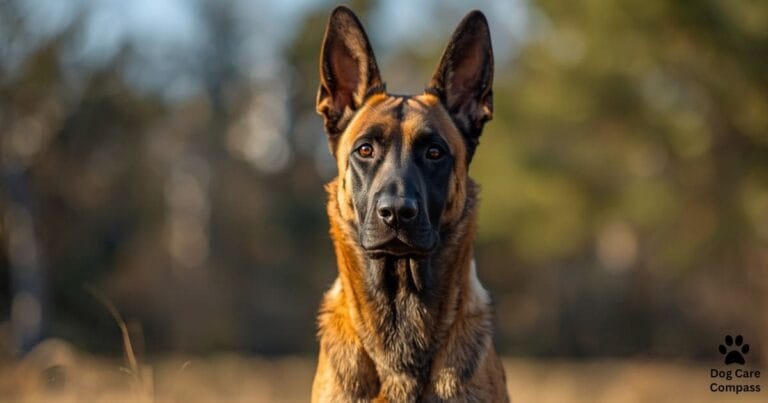 Belgian Malinois Dog full body standing professional photo