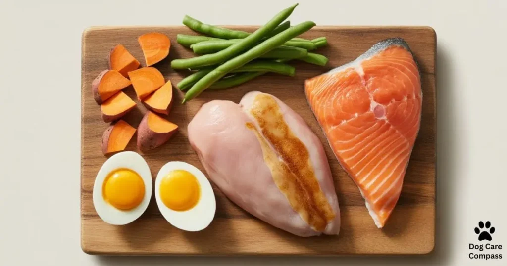 best foods for cushing disease dog diet including chicken sweet potato and green beans