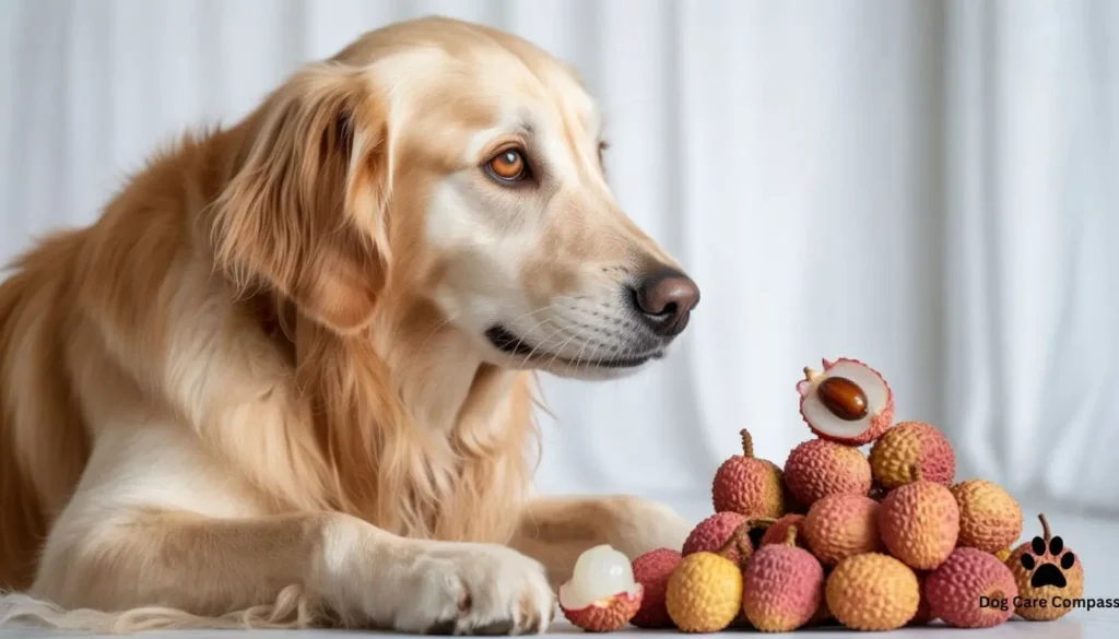 Can dogs eat lychee safely with peeled fruit and removed seed
