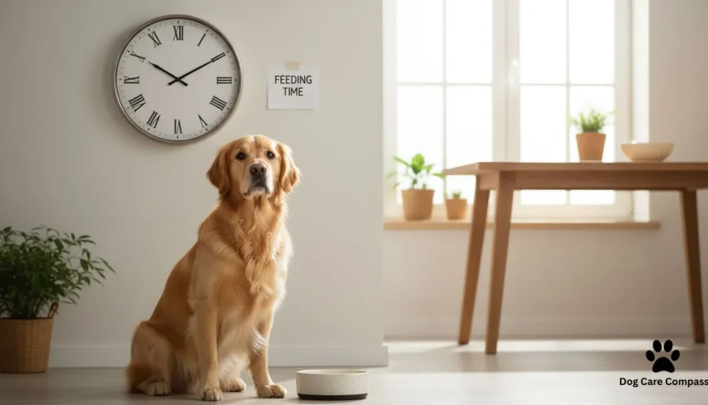 diabetic dog feeding schedule