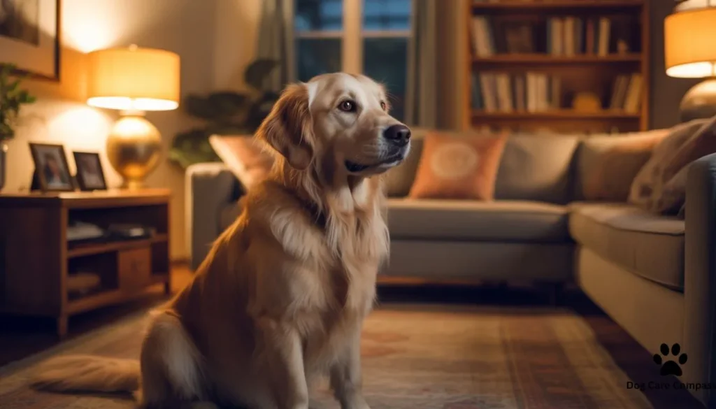 dog safe den crate with blanket during thunderstorm