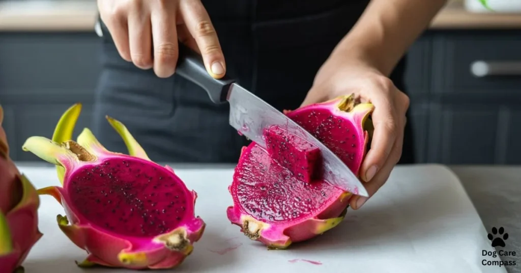 how to prepare dragon fruit safely for dogs step by step
