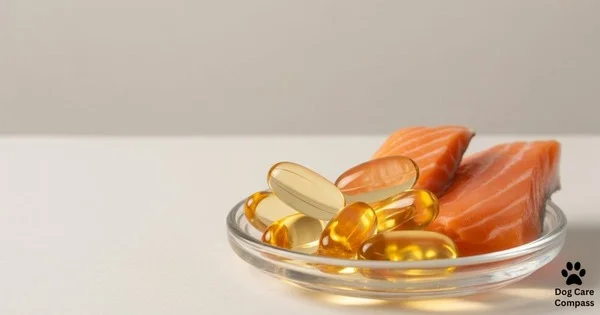 Belgian Malinois puppy eating high-protein dog food