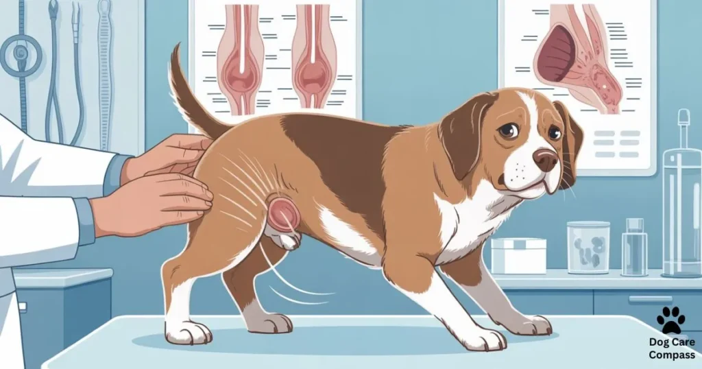 High fiber diet for dog anal gland health