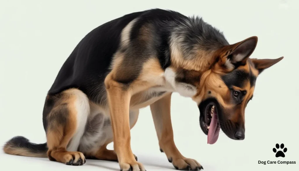 dog trying to vomit but nothing coming out sign of GDV