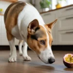 can dogs eat passion fruit dog sniffing passion fruit on kitchen floor
