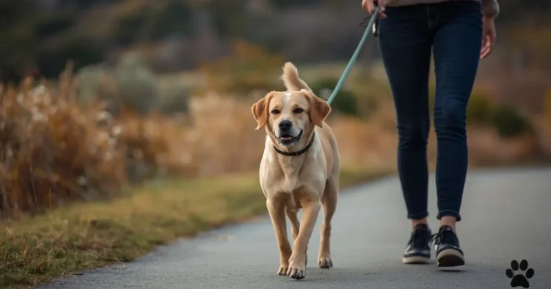 How to teach dog to walk on leash without pulling