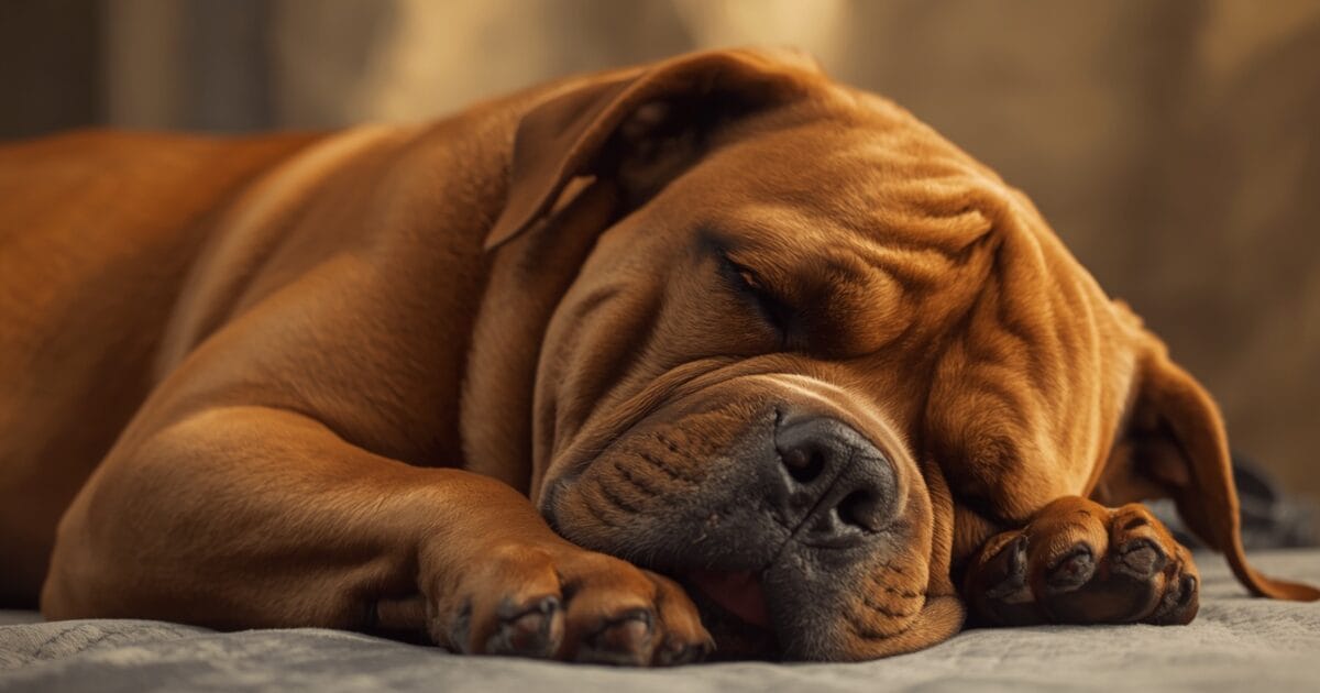 Why does my dog sleep so much all of a sudden