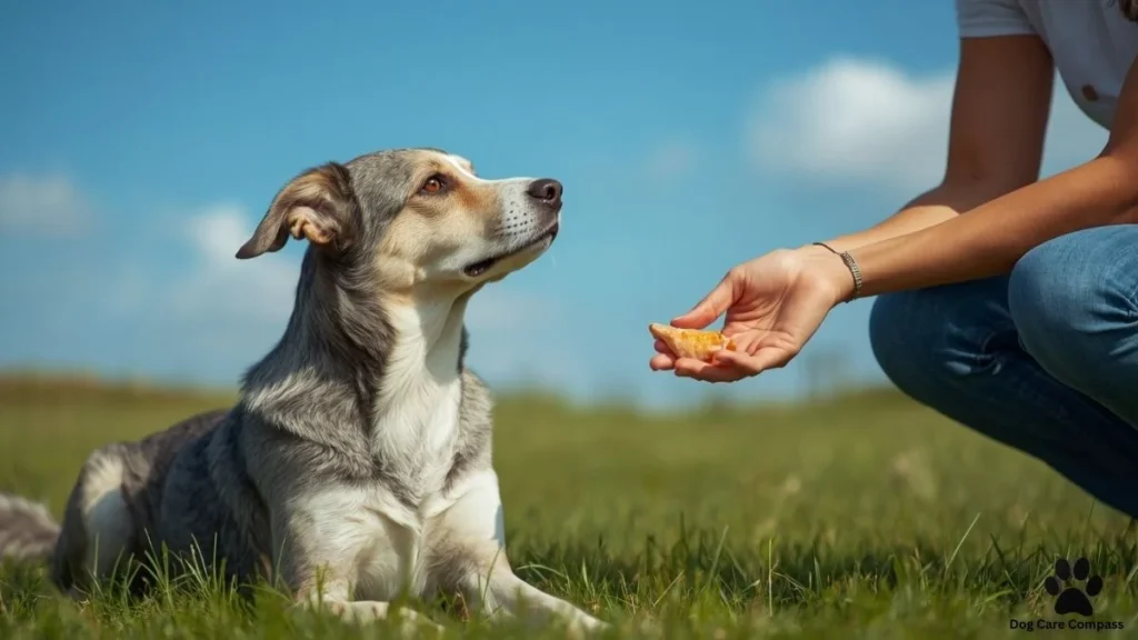 Training older dog with high value treats